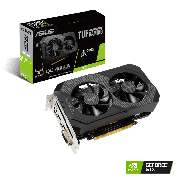GTX 1650 ASUS GTX 1650 TUF