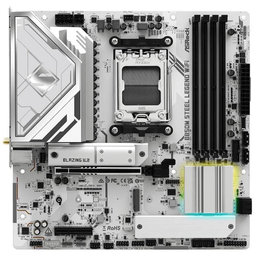 ASRock B850M Steel Legend WiFi AM5 Micro-ATX DDR5