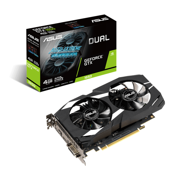 GTX 1650 ASUS GTX 1650 Dual