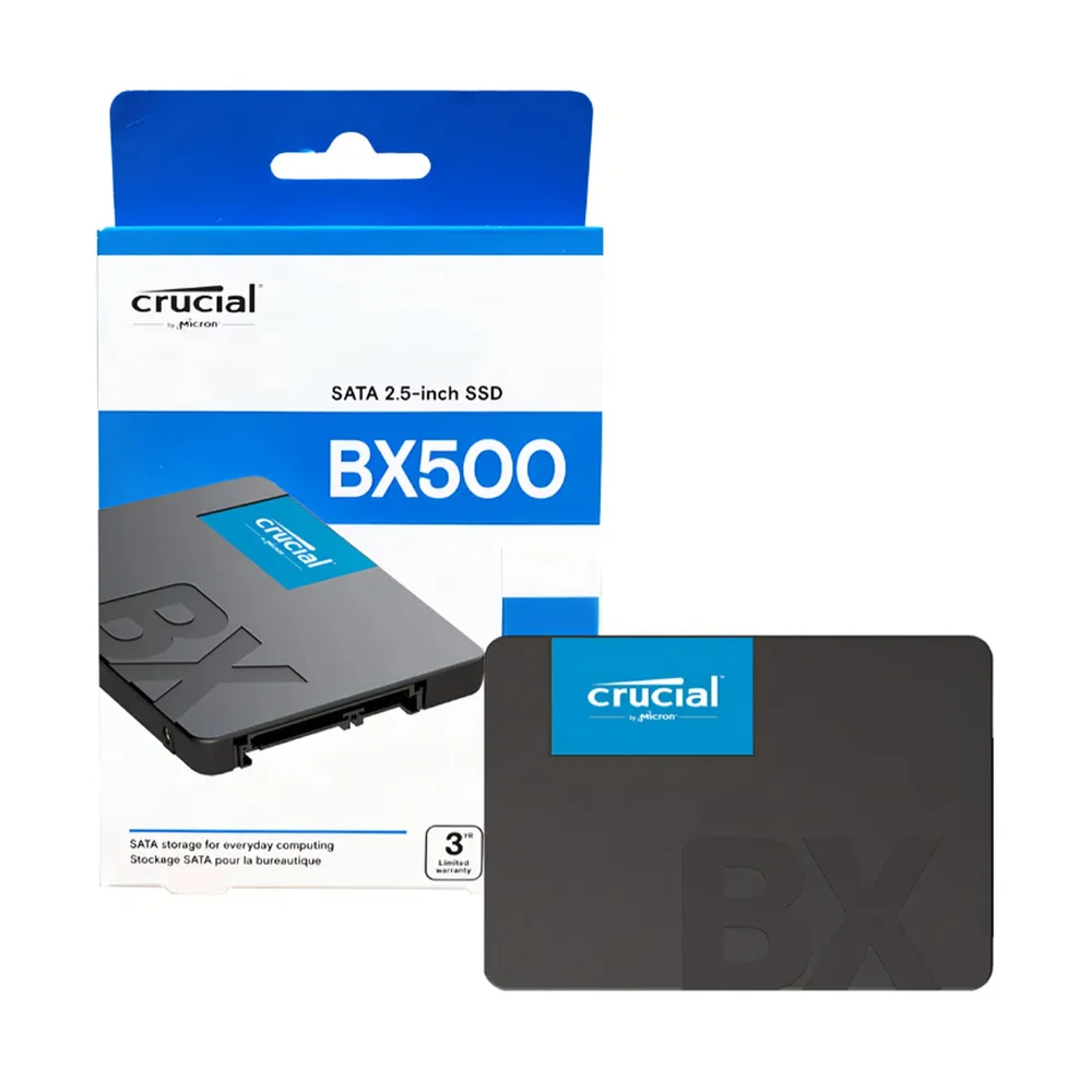 Crucial BX500 4TB SSD SATA III - CT4000BX500SSD1 Crucial BX500 4TB SSD SATA III - CT4000BX500SSD1