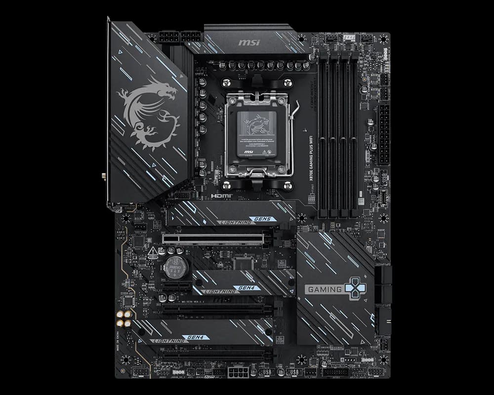 MSI X870E Gaming Plus WIFI AM5 ATX DDR5 MSI X870E Gaming Plus WIFI AM5 ATX DDR5