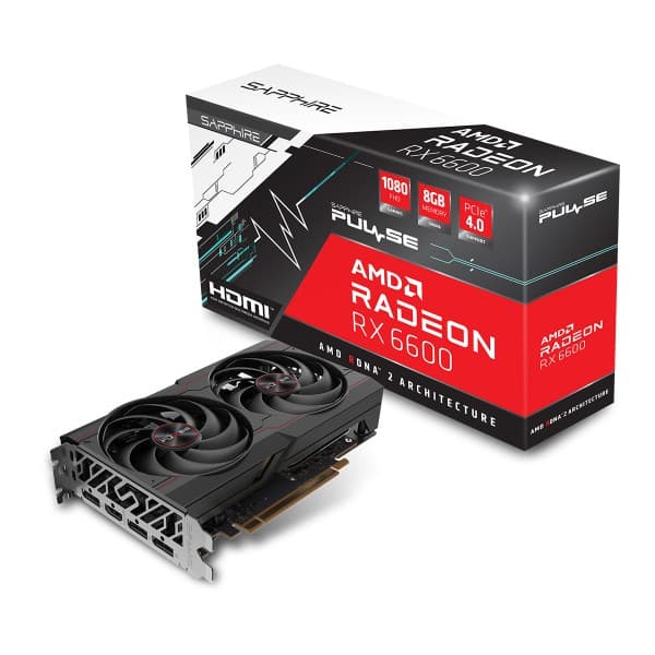 RX 6600 Sapphire RX 6600 Pulse