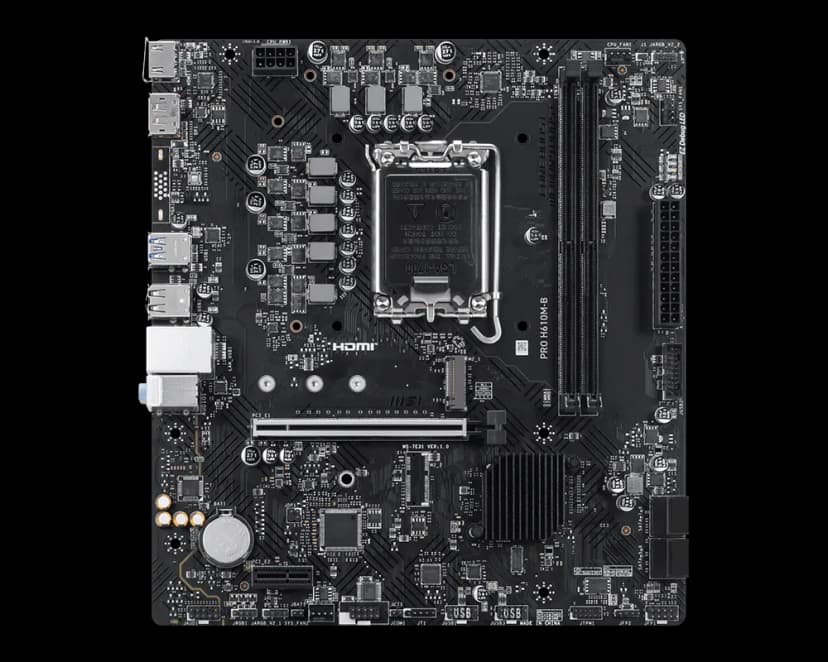 MSI PRO H610M-B LGA1700 Micro-ATX DDR5