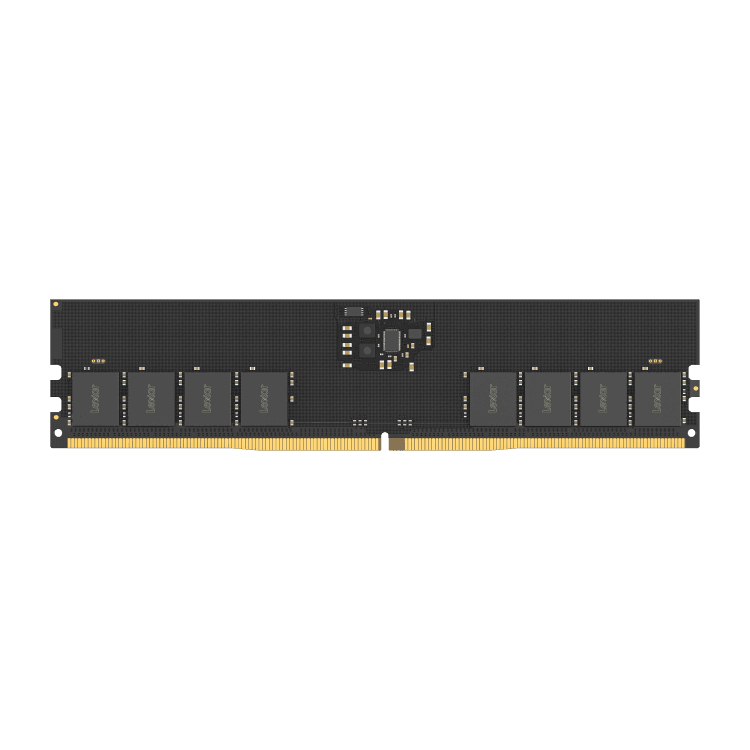 Lexar 16GB (1x16GB) DDR5 Lexar 16GB (1x16GB) DDR5 5600MHz CL46 Preto - LD5U16G56C46ST-BGS