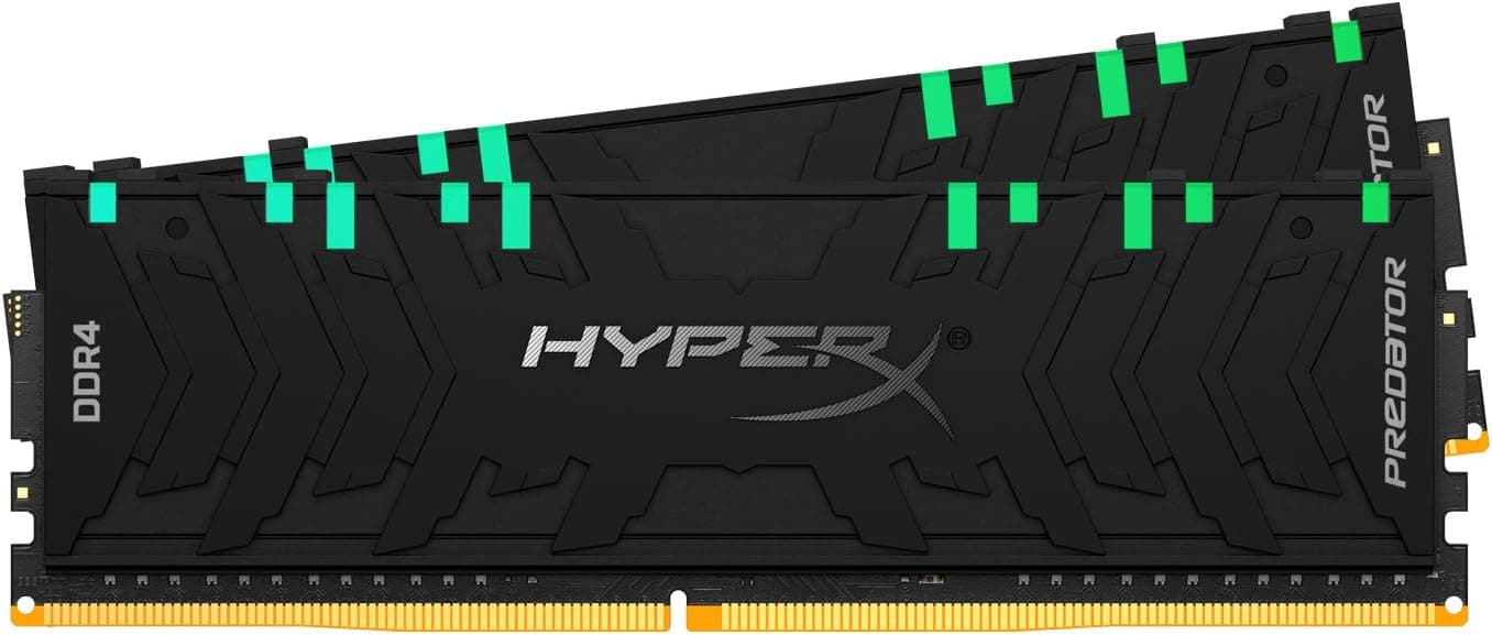 Kingston HyperX Predator RGB 16GB (2x8GB) DDR4 Kingston HyperX Predator RGB 16GB (2x8GB) DDR4 4266MHz CL18 Preto - HX442C19PB3AK2/16