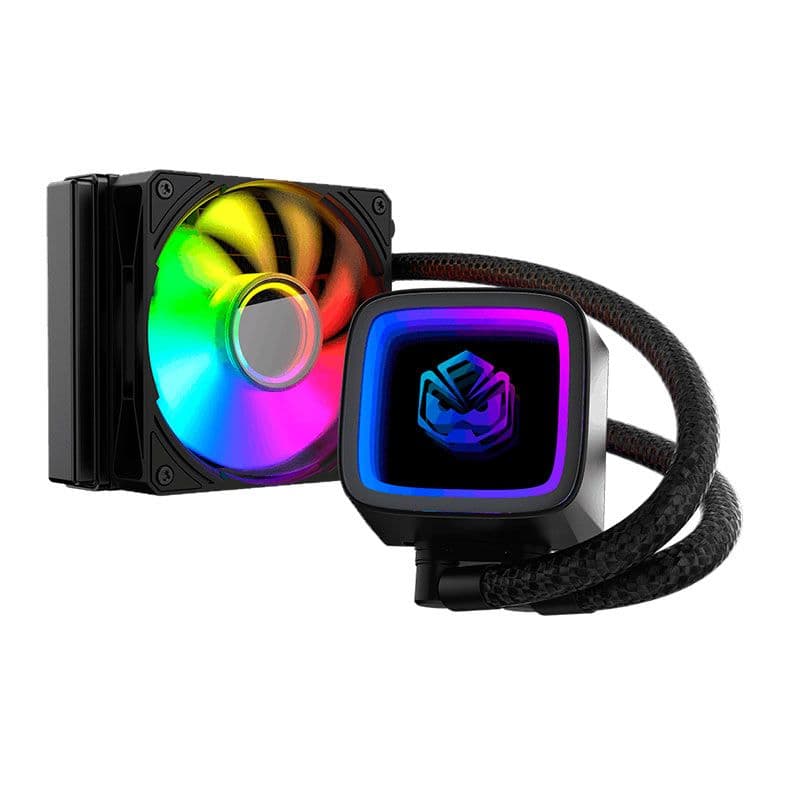 Water Cooler PCYES Tundra 120mm ARGB Preto - WCTBV120