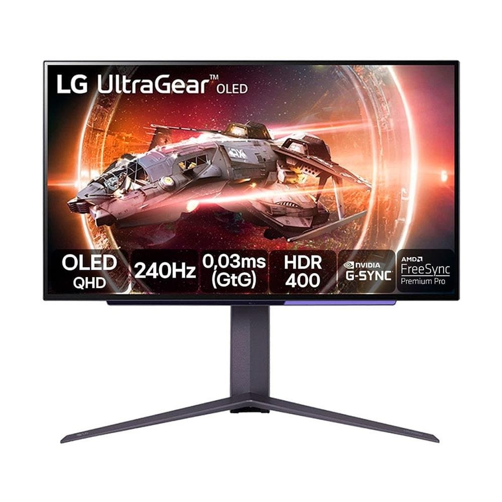 LG UltraGear 27" QHD 240Hz OLED - 27GS95QE-B