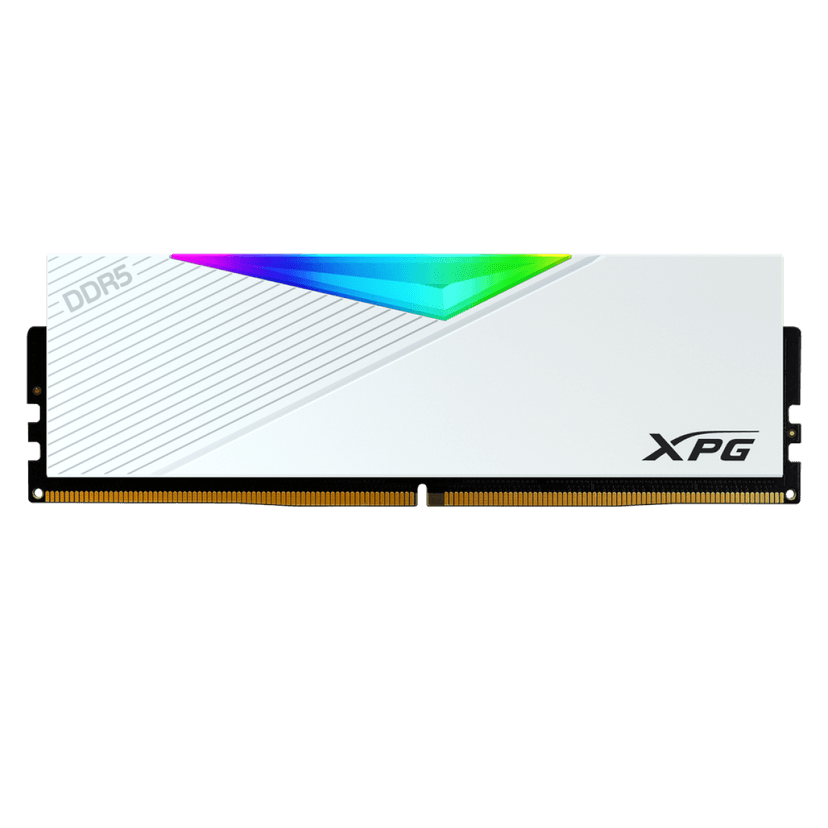 ADATA XPG Lancer RGB 16GB (1x16GB) DDR5 5600MHz CL36 Branco - AX5U5600C3616G-CLARWH