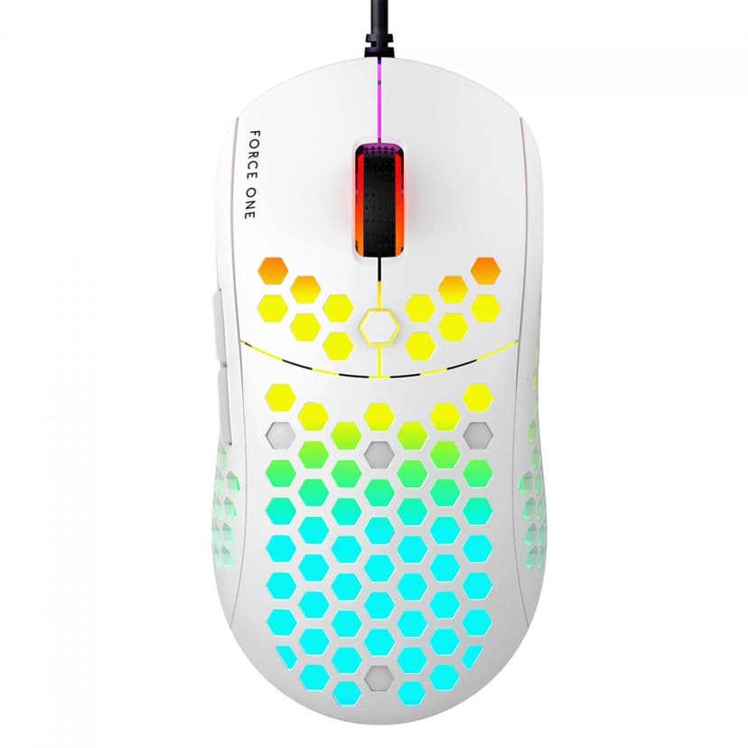 Force One Supernova 20000 DPI Branco - FR.MO.SP.01