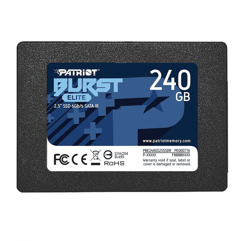 Patriot Burst Elite 240GB SSD SATA III - PBE240GS25SSDR