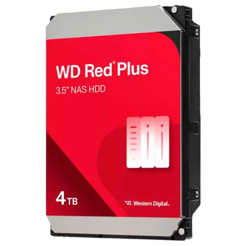 Western Digital Red Plus 4TB HDD SATA III - WD40EFZZ