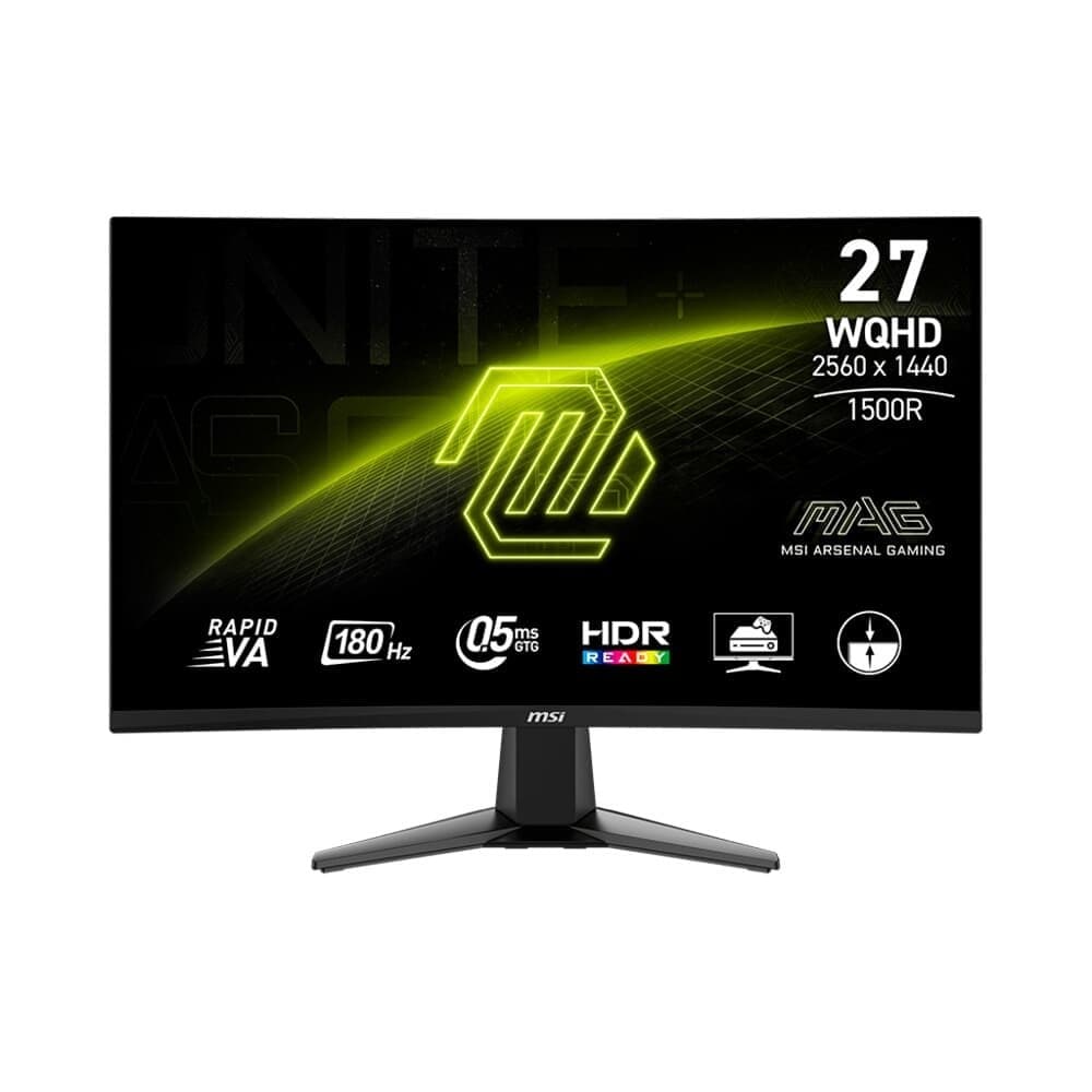 MSI MAG 27" QHD 180Hz VA - 27CQ6F