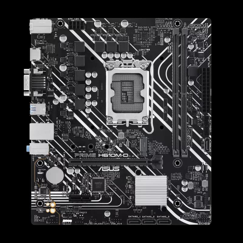 ASUS PRIME H610M-D LGA1700 Micro-ATX DDR5