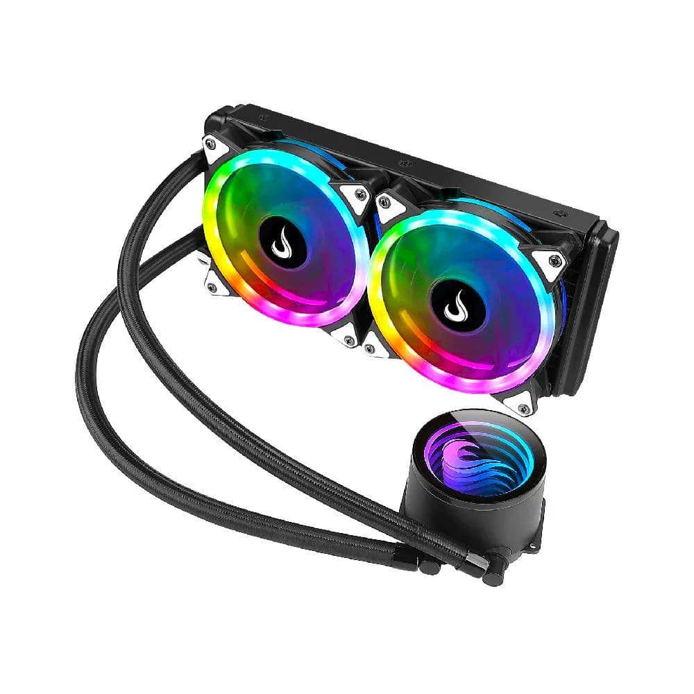 Water Cooler Rise Mode Black 240mm ARGB Water Cooler Rise Mode Black 240mm ARGB Preto - RM-WCB-04-ARGB