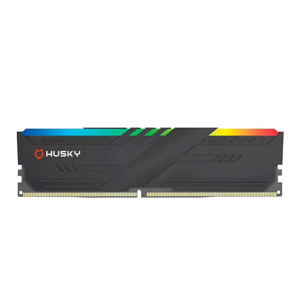 Husky Impulse RGB 8GB DDR4 Husky Impulse RGB 8GB (1x8GB) DDR4 3200MHz CL16 Preto - HRM001083216RGB