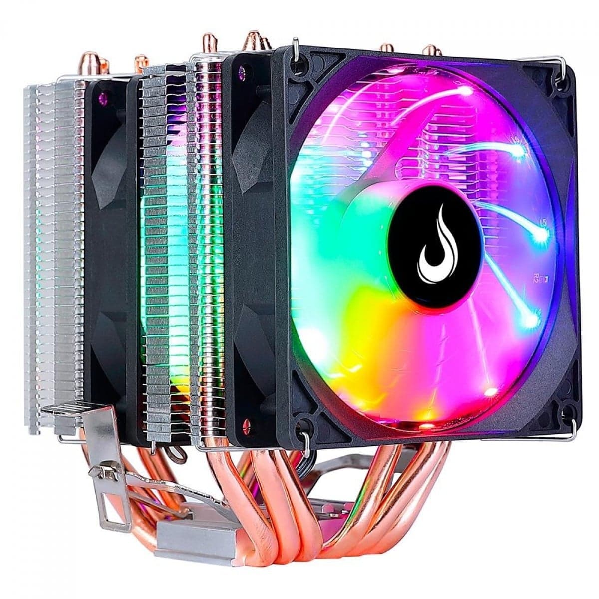 Air Cooler Rise Mode G800 RGB Air Cooler Rise Mode G800 RGB Preto - RM-AC-08-RGB