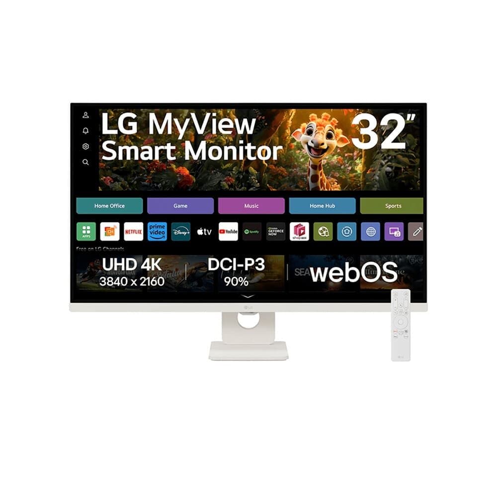 LG MyView 32" UHD 60Hz VA - 32SR73U-W LG MyView 32" UHD 60Hz VA - 32SR73U-W