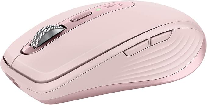 Logitech MX Anywhere 3S Sem Fio 8000 DPI Rosa - 910-006934 Logitech MX Anywhere 3S Sem Fio 8000 DPI Rosa - 910-006934