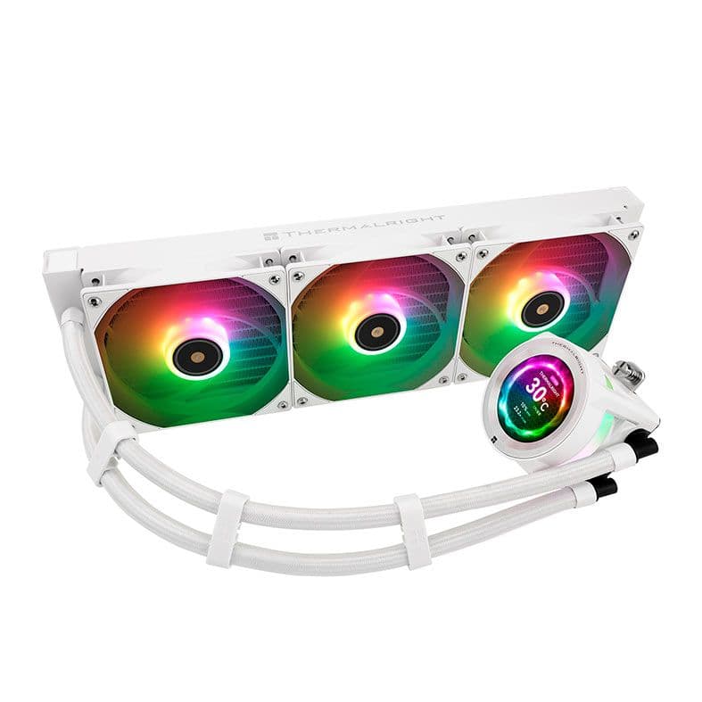 Water Cooler Thermalright Core Vision 360 360mm ARGB Water Cooler Thermalright Core Vision 360 360mm ARGB Branco - TR-CV-360-WH-ARGB