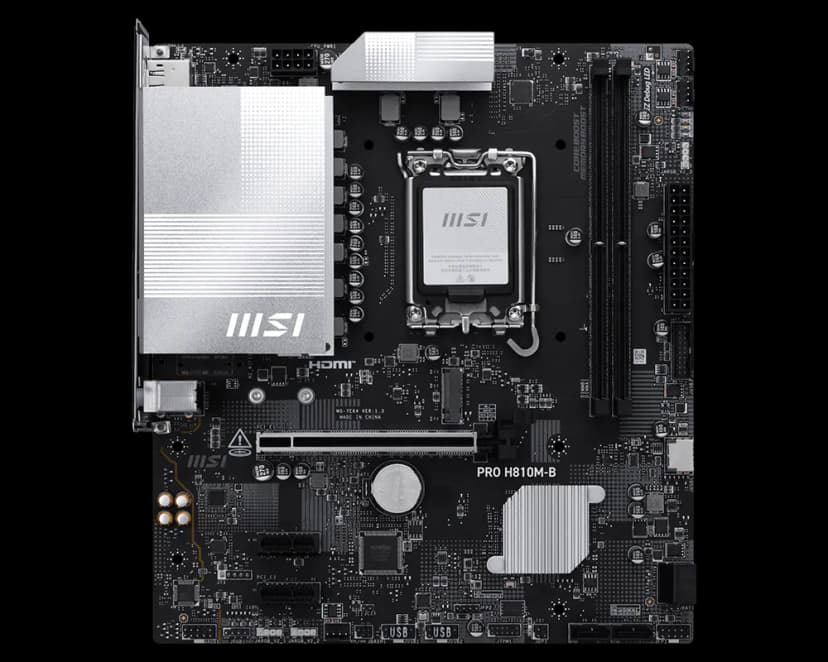 MSI PRO H810M-B LGA1851 Micro-ATX DDR5
