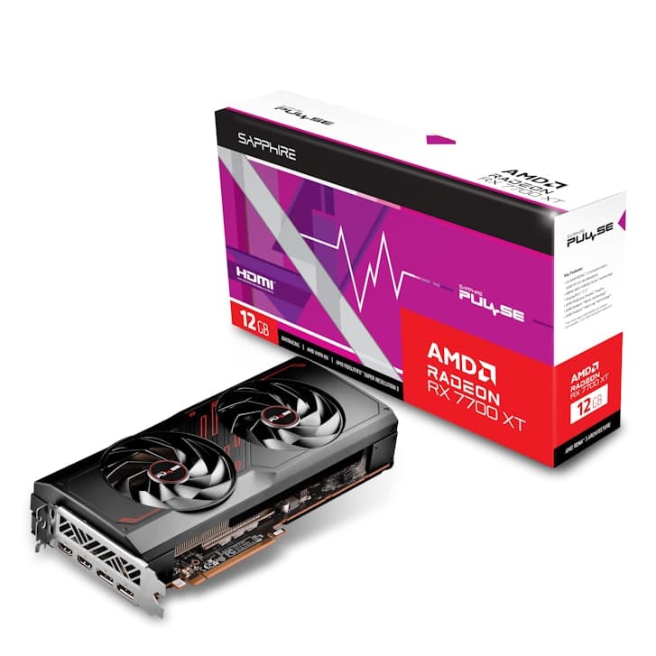 RX 7700 XT Sapphire RX 7700 XT Pulse