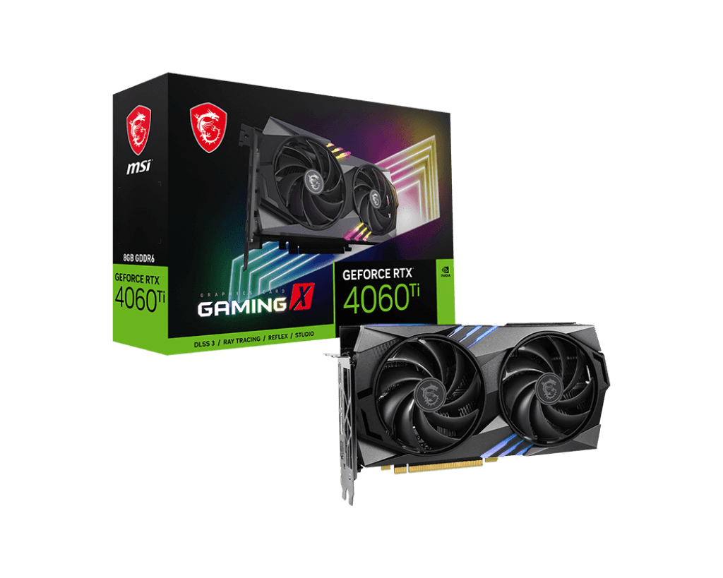 RTX 4060 Ti 8GB MSI RTX 4060 Ti 8GB Gaming X