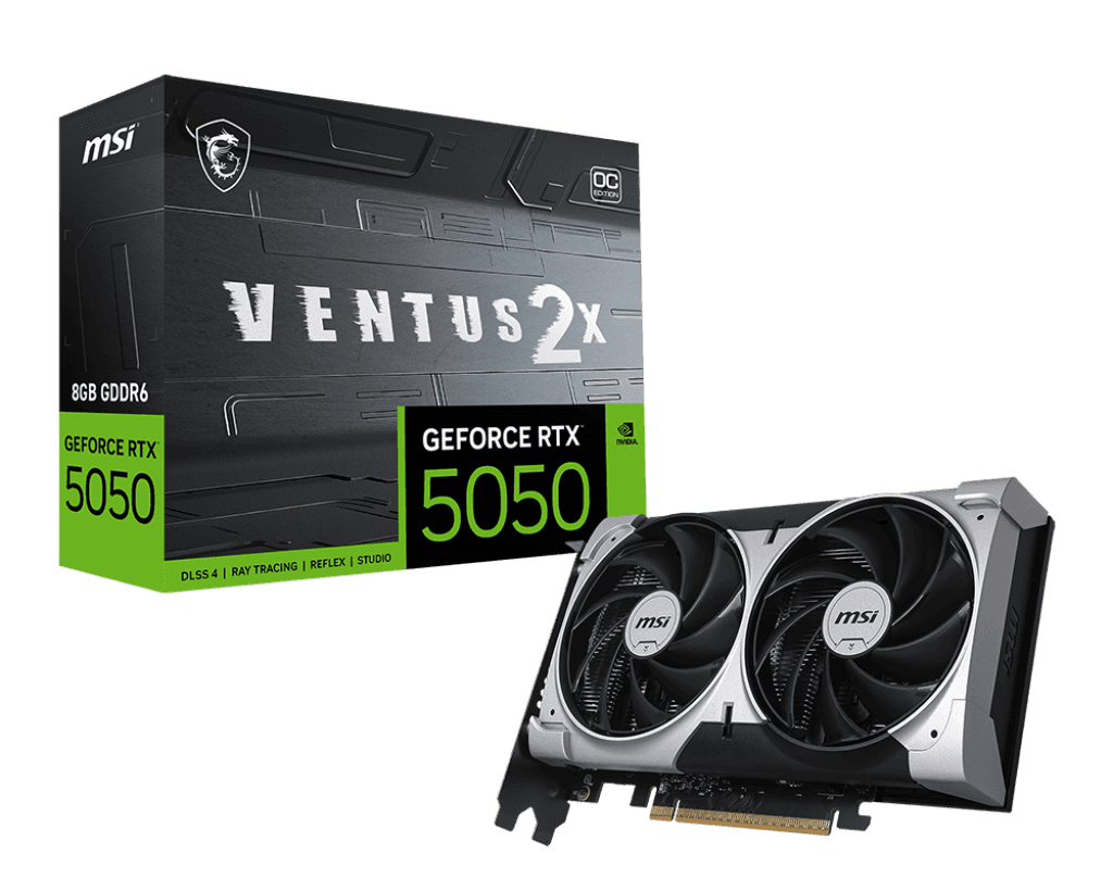 RTX 5050 MSI RTX 5050 Ventus 2X OC