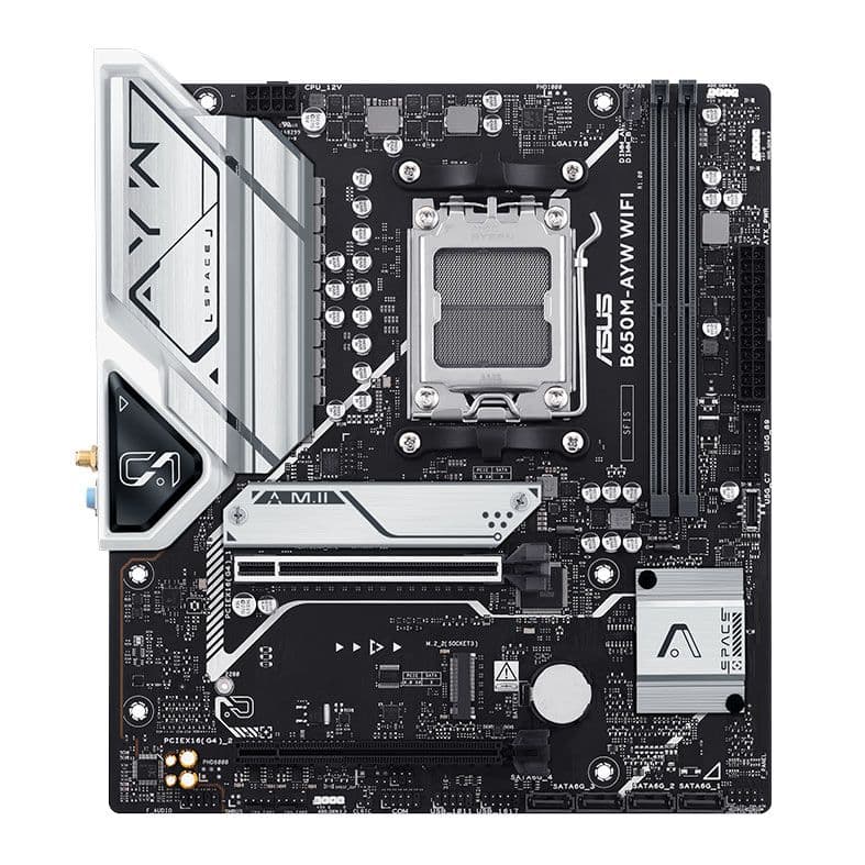 ASUS B650M-AYW WIFI AM5 Micro-ATX DDR5