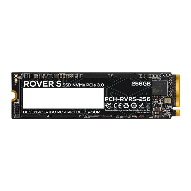 Pichau Rover S 256GB SSD NVMe Gen 3 - PCH-RVRS-256 Pichau Rover S 256GB SSD NVMe Gen 3 - PCH-RVRS-256