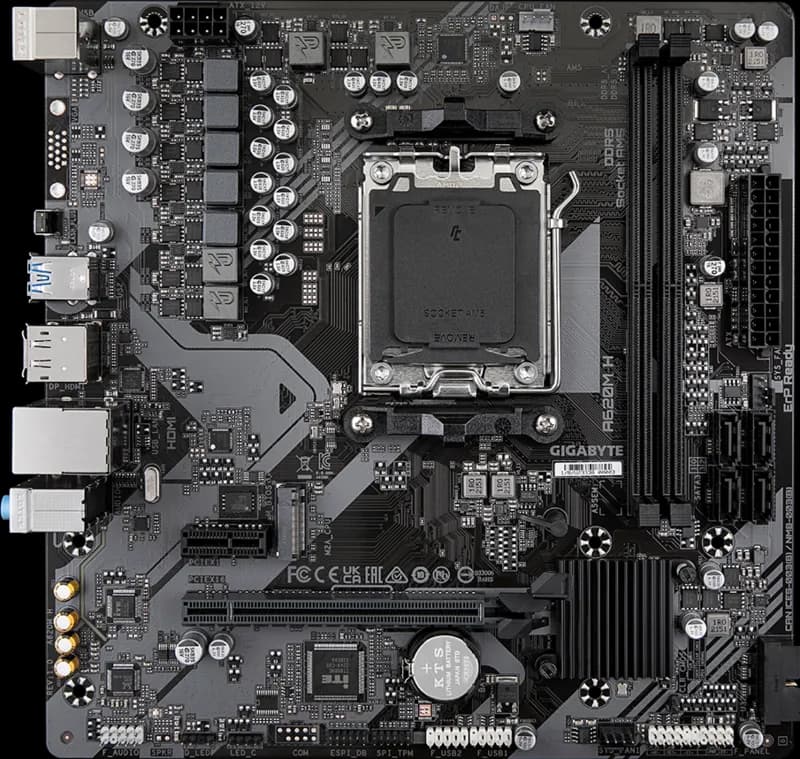 Gigabyte A620M-H AM5 Micro-ATX DDR5 Gigabyte A620M-H AM5 Micro-ATX DDR5