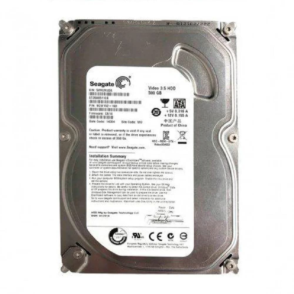 Seagate Barracuda 500GB HDD SATA III - ST500DM002 Seagate Barracuda 500GB HDD SATA III - ST500DM002
