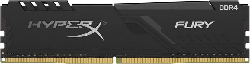 Kingston HyperX Fury 16GB (1x16GB) DDR4 2400MHz CL15 Preto - HX424C15FB4/16