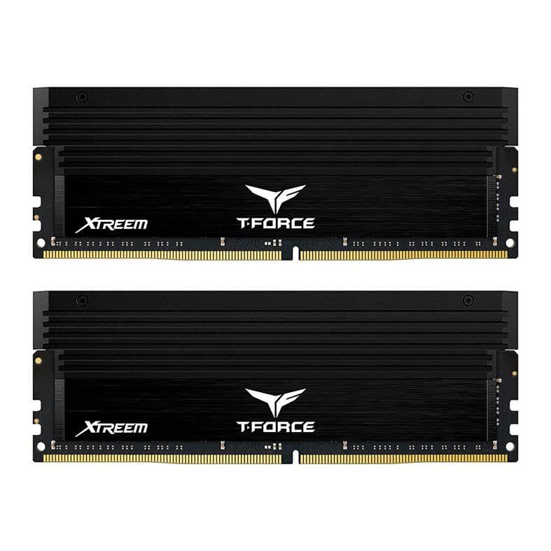 Team Group T-Force Xtreem 16GB DDR4 Team Group T-Force Xtreem 16GB (2x8GB) DDR4 4500MHz CL18 Preto - TXKD416G4500HC18EDC01