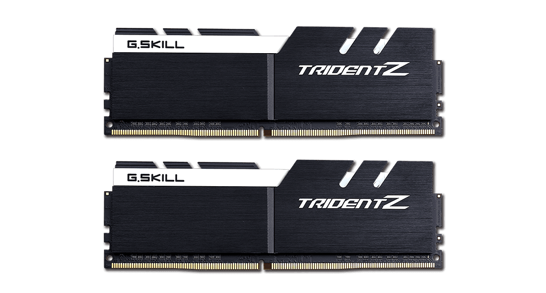 G.Skill Trident Z 16GB (2x8GB) DDR4 G.Skill Trident Z 16GB (2x8GB) DDR4 3200MHz CL16 Preto - F4-3200C16D-16GTZKW