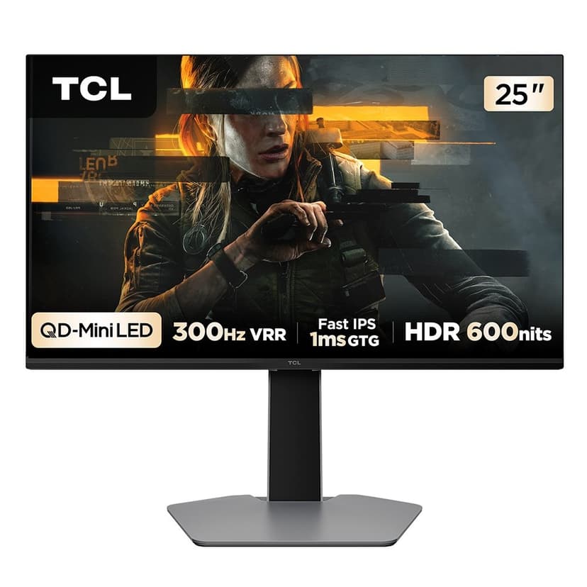 TCL G64 25" FHD 300Hz IPS Mini-LED - 25G64
