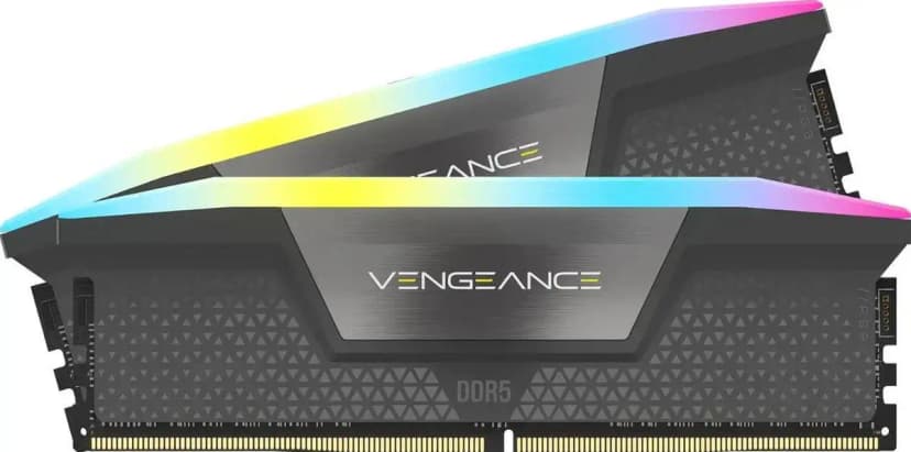 Corsair Vengeance RGB 32GB (1x32GB) DDR5 6000MHz CL30 Cinza - CMH32GX5M2N6000Z30