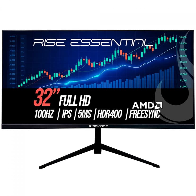 Rise Mode Essential 32" FHD 100Hz IPS - RM-MOG-32F100FH-B