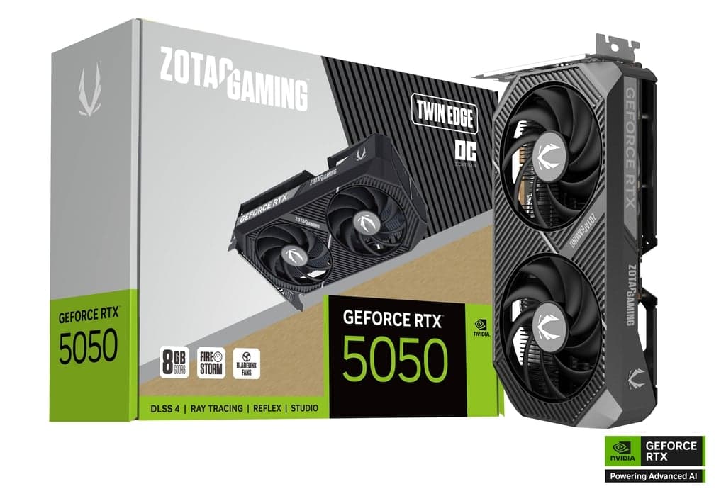 RTX 5050 ZOTAC RTX 5050 Twin Edge OC