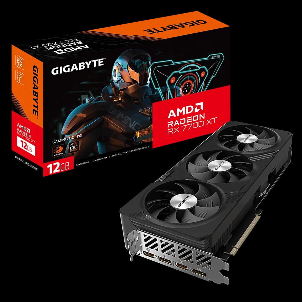 RX 7700 XT Gigabyte RX 7700 XT Gaming OC