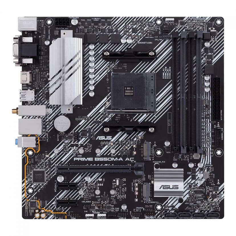 ASUS Prime B550M-A AC AM4 Micro-ATX DDR4 WiFi