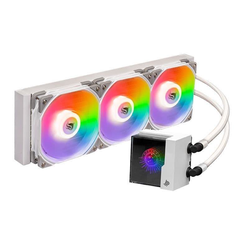 Water Cooler Pichau Lunara 360mm ARGB Water Cooler Pichau Lunara 360mm ARGB Branco - PG-LR360-WH01