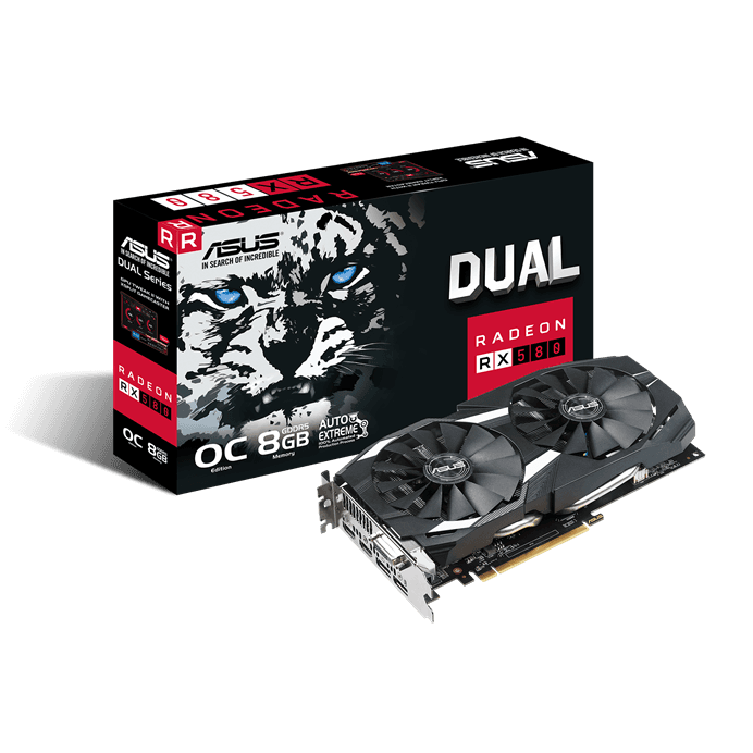 RX 580 8GB ASUS RX 580 8GB Dual