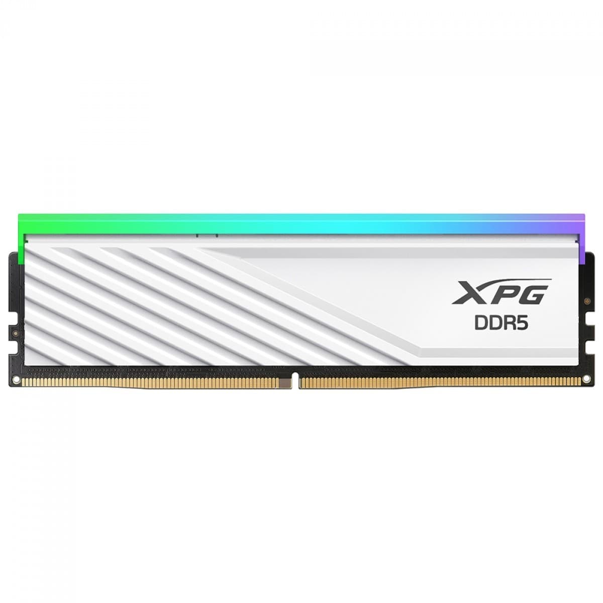 ADATA XPG Lancer Blade RGB 16GB DDR5 ADATA XPG Lancer Blade RGB 16GB (1x16GB) DDR5 6400MHz CL38 Branco - AX5U6400C3816G-SLABRWH