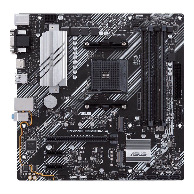ASUS Prime B550M-A AM4 Micro-ATX DDR4 ASUS Prime B550M-A AM4 Micro-ATX DDR4