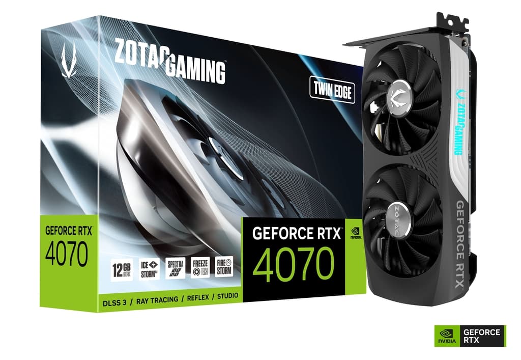 RTX 4070 ZOTAC RTX 4070 Twin Edge