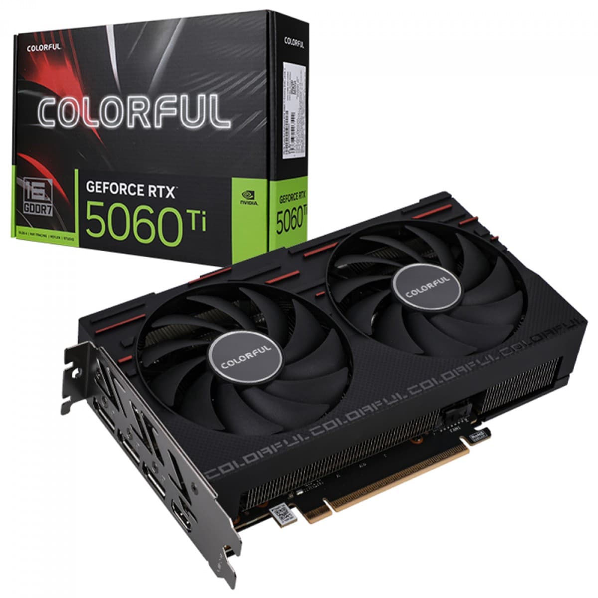 RTX 5060 Ti 16GB Colorful RTX 5060 Ti 16GB Gaming Duo