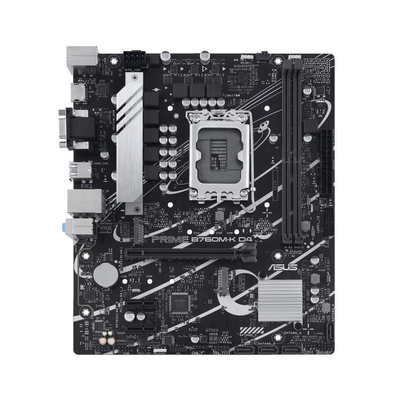 ASUS PRIME B760M-K D4 LGA1700 Micro-ATX DDR4