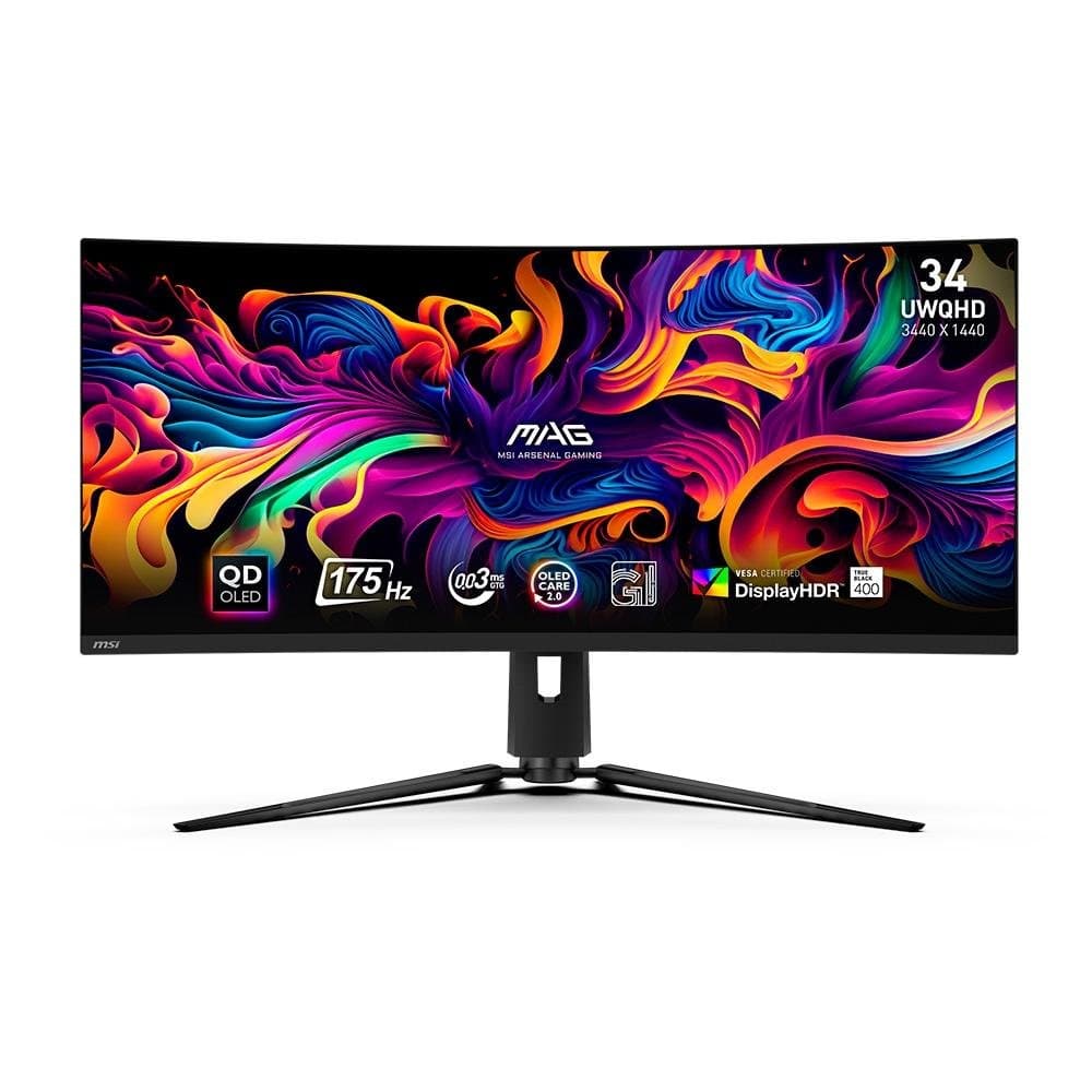 MSI OLED QUANTUM DOT MAG 34" UWQHD 175Hz OLED - MAG 341CQP