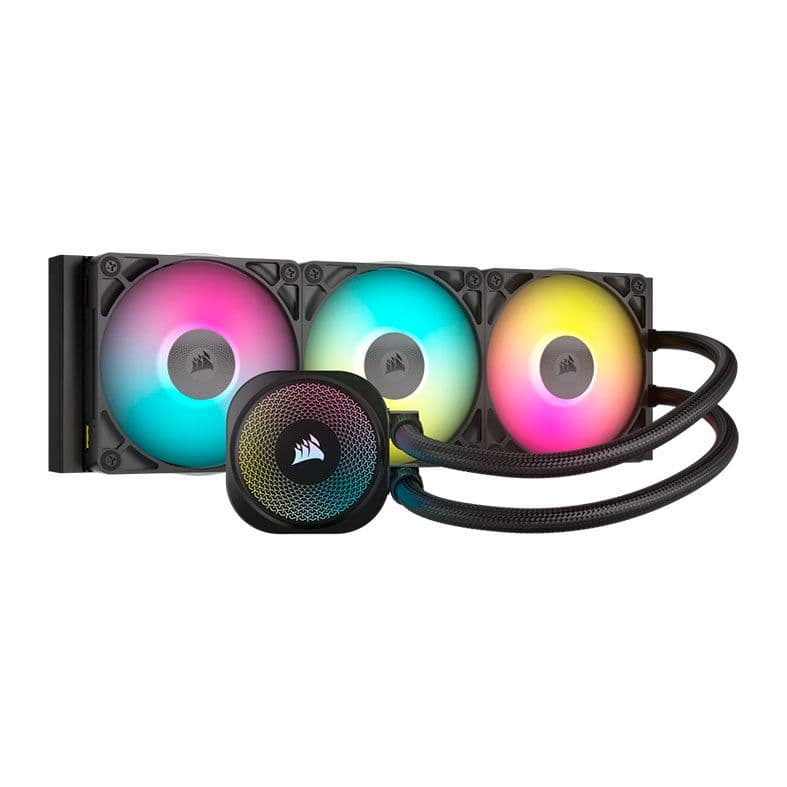 Water Cooler Corsair iCUE LINK TITAN 360 RX AIO 360mm RGB Preto - CW-9061018-WW