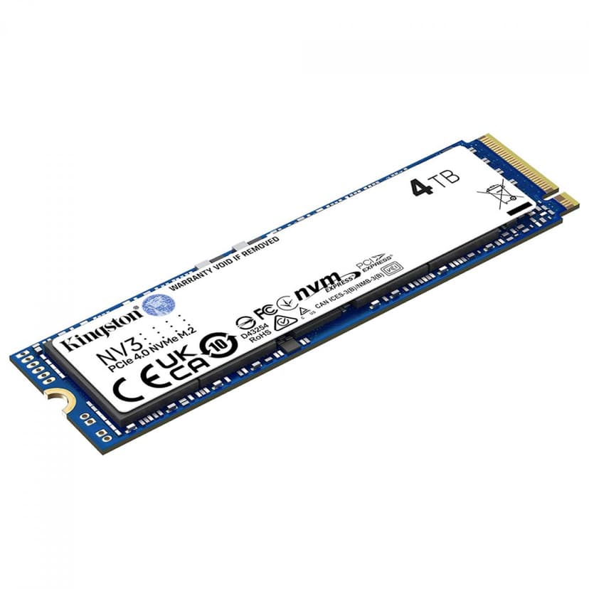 Kingston NV3 4TB SSD NVMe Gen 4 - SNV3S/4000G